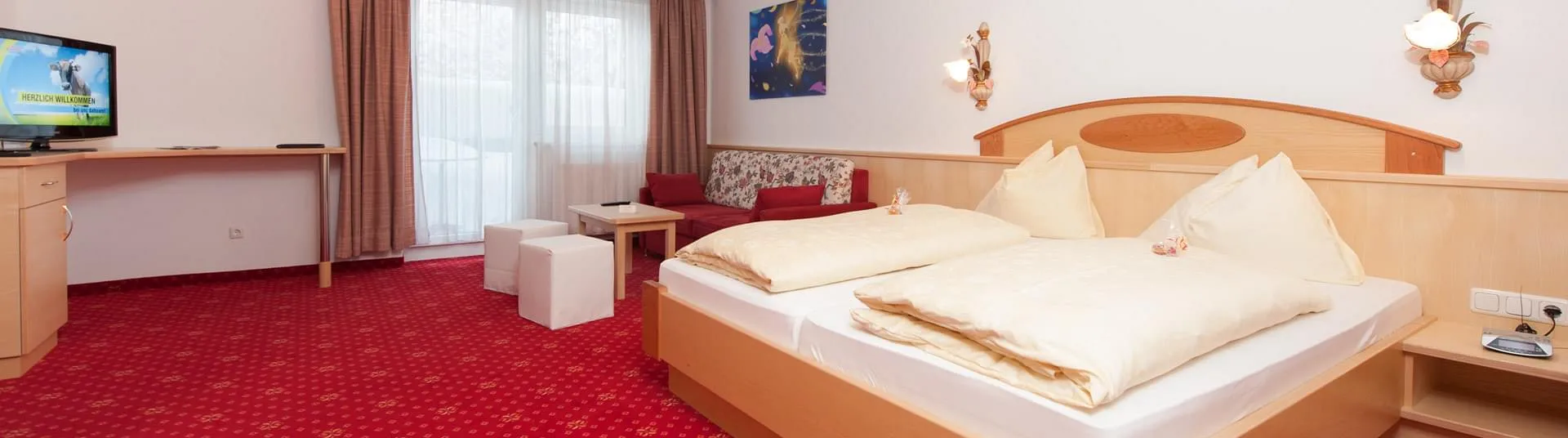 Schöne Familienzimmer mit Komfortausstattung